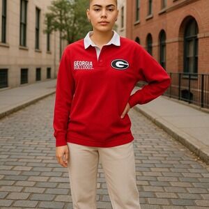 Georgia Bulldogs rugby shirt